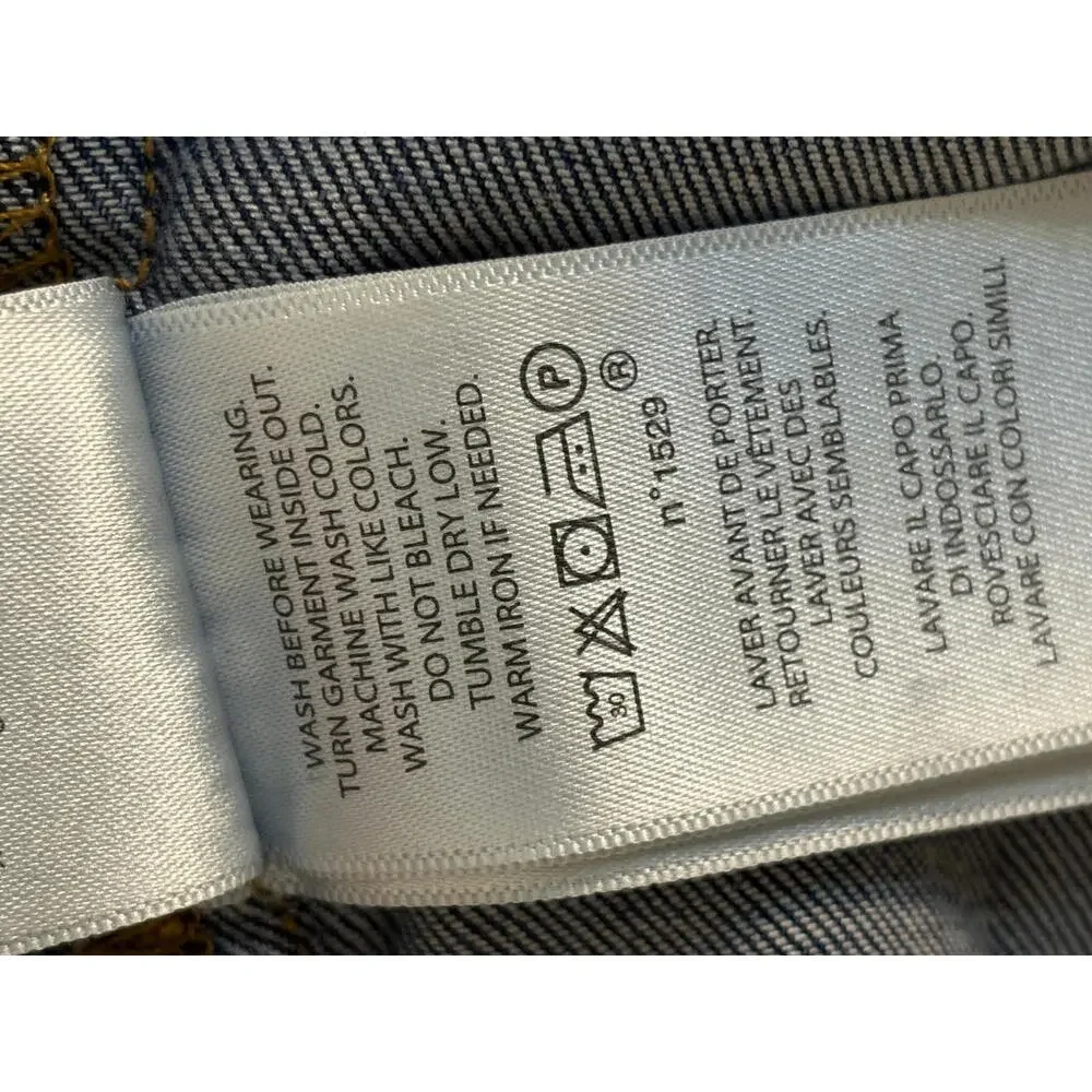 Polo Ralph Lauren‎ Denim Jacket 6X Made in Egypt